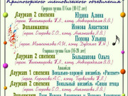Конкурс "Юный вокалист" Красногорского методического объединения